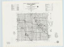 Floyd County Highway Map, Chickasaw County 1985